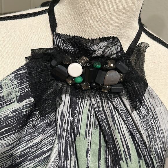 Robert Rodriguez Silk Halter Top - Picture 8 of 12